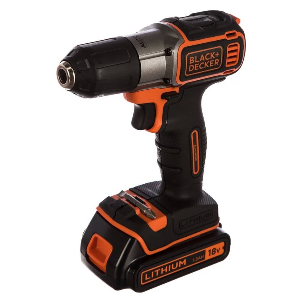 Аккумуляторная дрель-шуруповерт Black&Decker ASD18KB