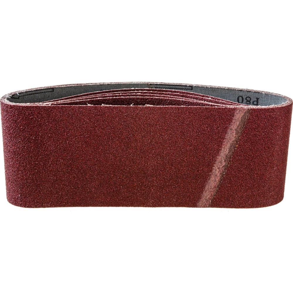 Лента шлифовальная ЗУБР СТАНДАРТ 100х610мм P80 5 шт.