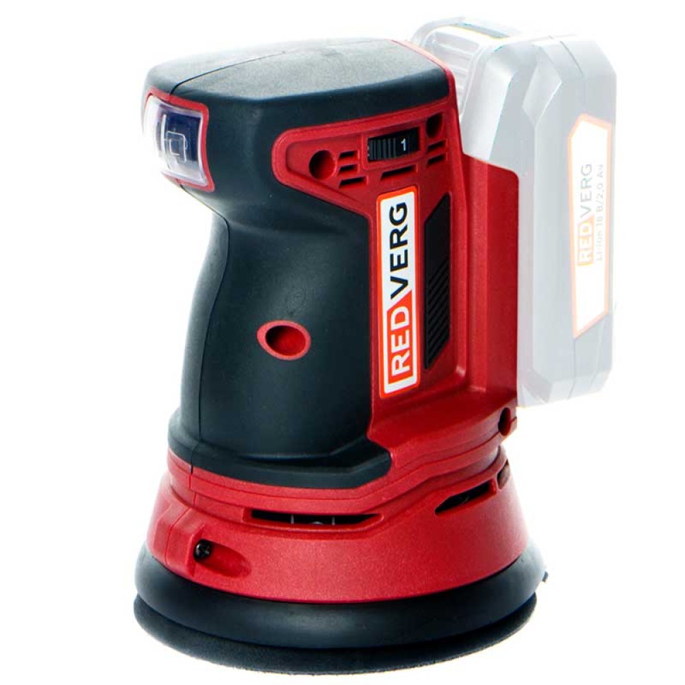 Аккумуляторная эксцентриковая шлифмашина REDVERG RD-OS18V (без акк, без з/у)