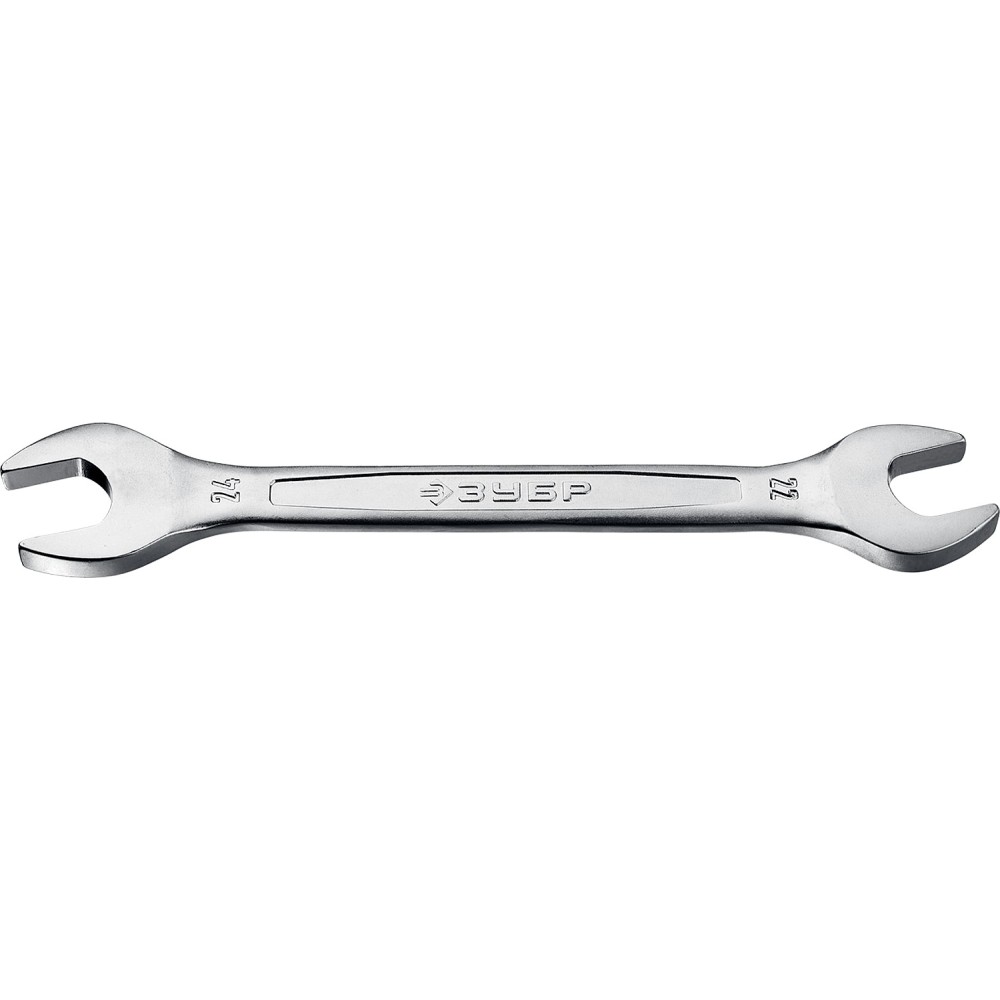 ЗУБР 22 х 24 мм, рожковый гаечный ключ, Профессионал (27010-22-24)