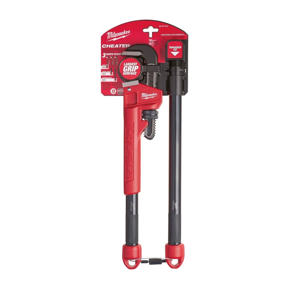 Ключ трубный Milwaukee Cheater 3в1 (314)