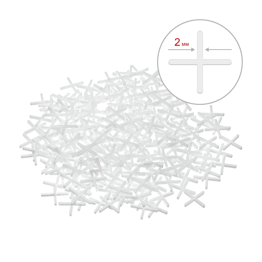 Крестики для плитки ЗУБР 200шт 33811-2