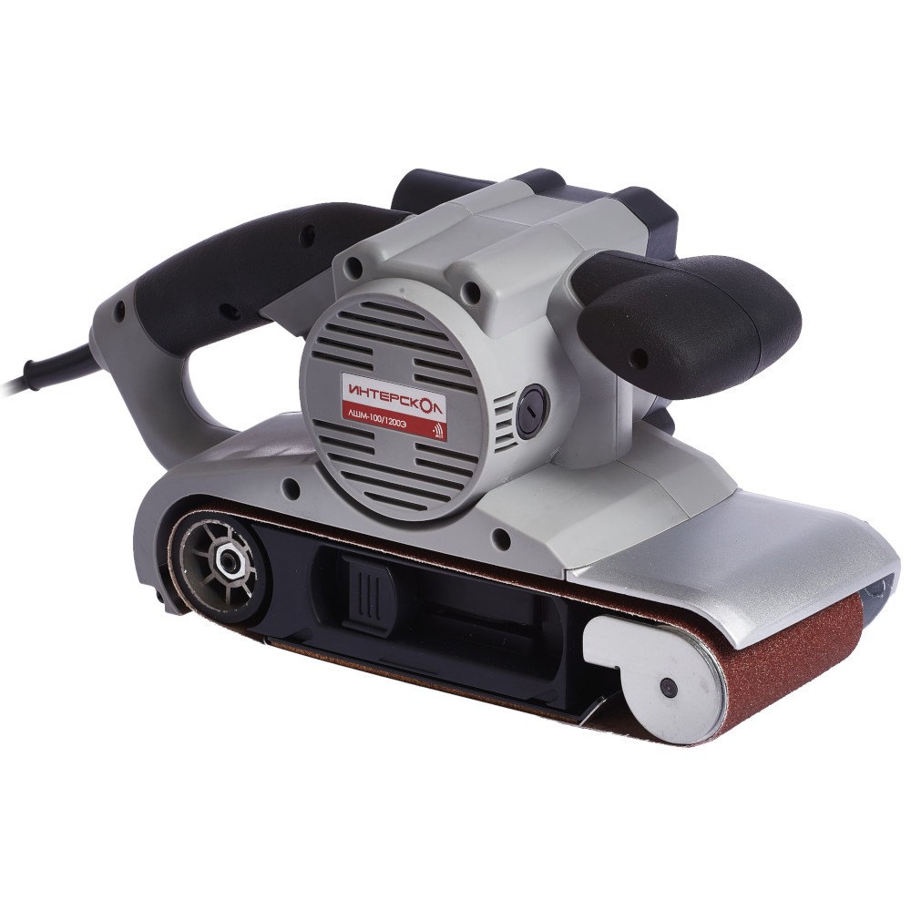Ленточная шлифовальная ИНТЕРСКОЛ ЛШМ-100/1200Э