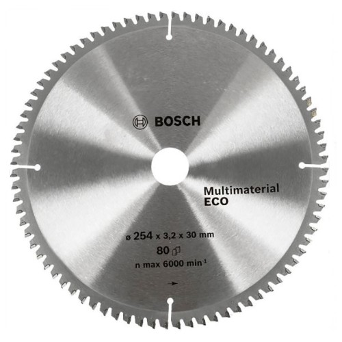 Диск пильный универсальный Bosch Multi ECO 254х30мм 80T (806)
