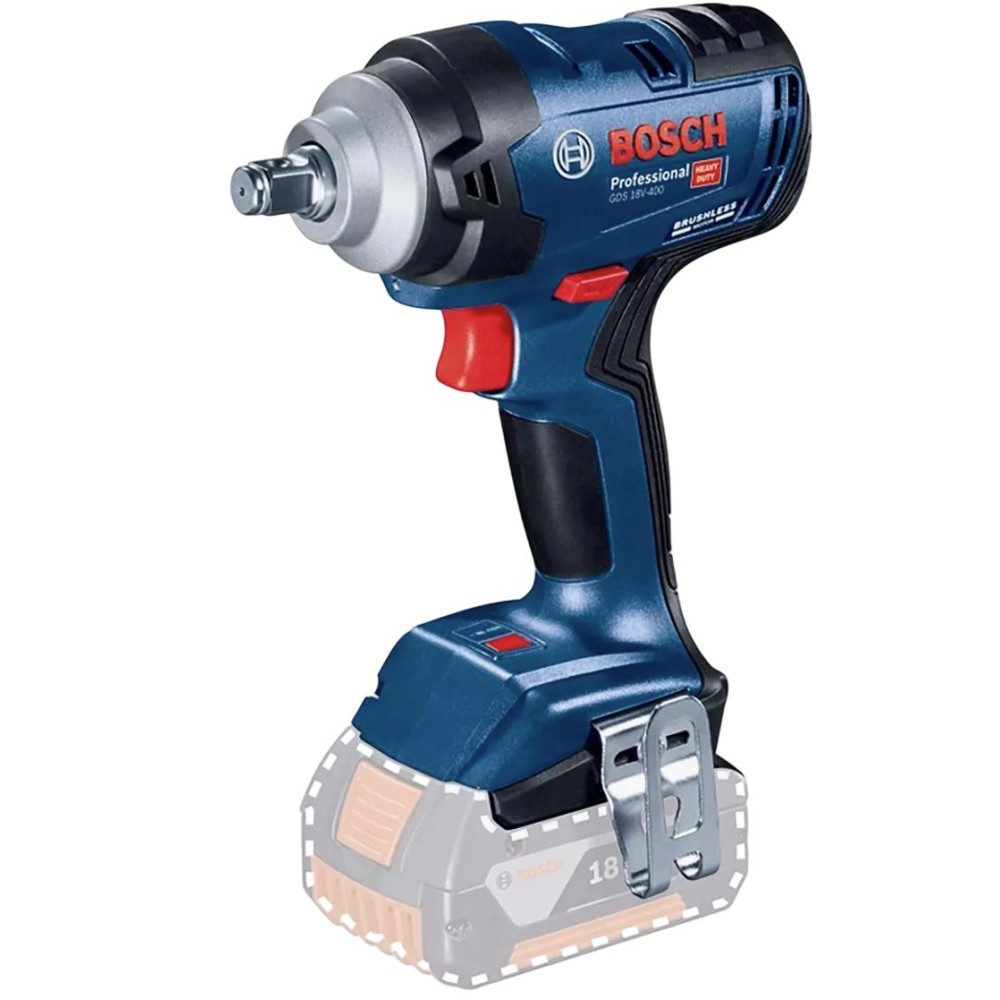 Гайковерт аккумуляторный Bosch GDS 18V-400 (без акк, без з/у)
