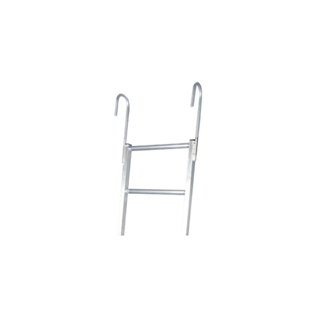 Лестница навесная алюминиевая с крюками MEGAL ЛНАак - 1,8 (450)