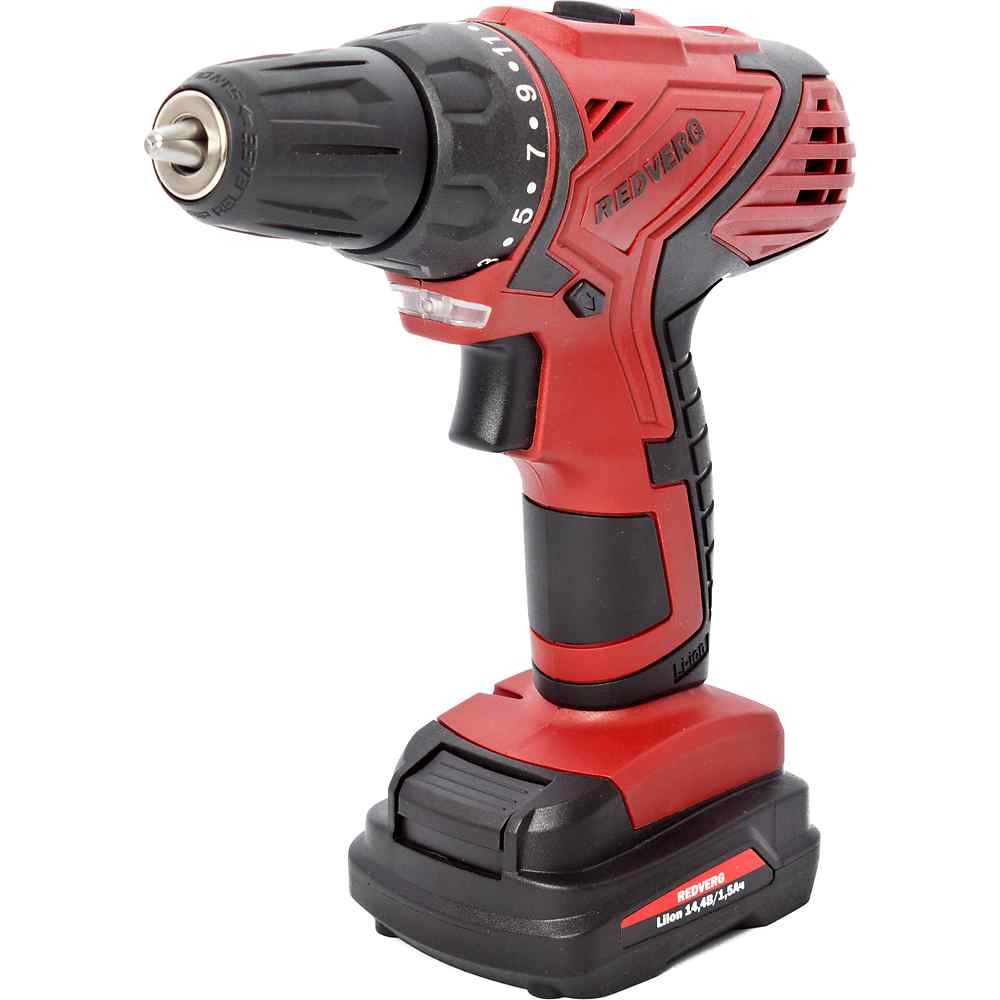 Аккумуляторная дрель-шуруповерт REDVERG RD-SD14L/2T