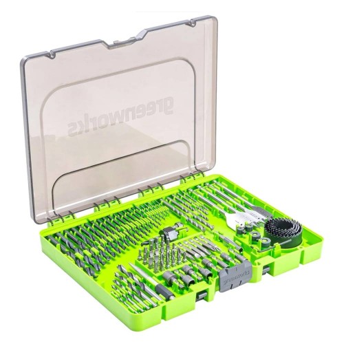 Набор сверл, бит и насадок Greenworks 90 предметов (607)