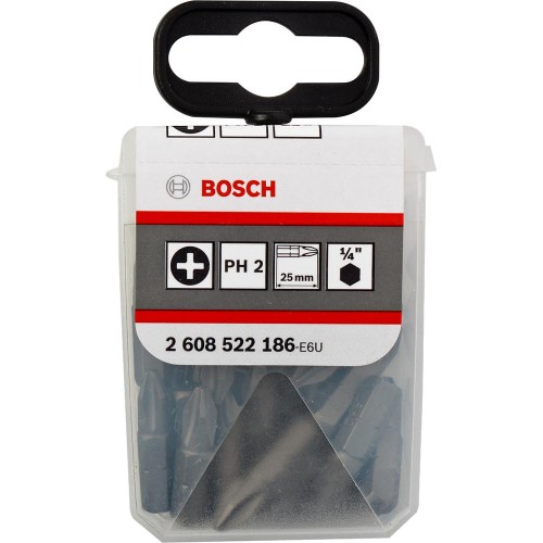 Набор бит Bosch TicTac PH2х25мм 25шт (186)