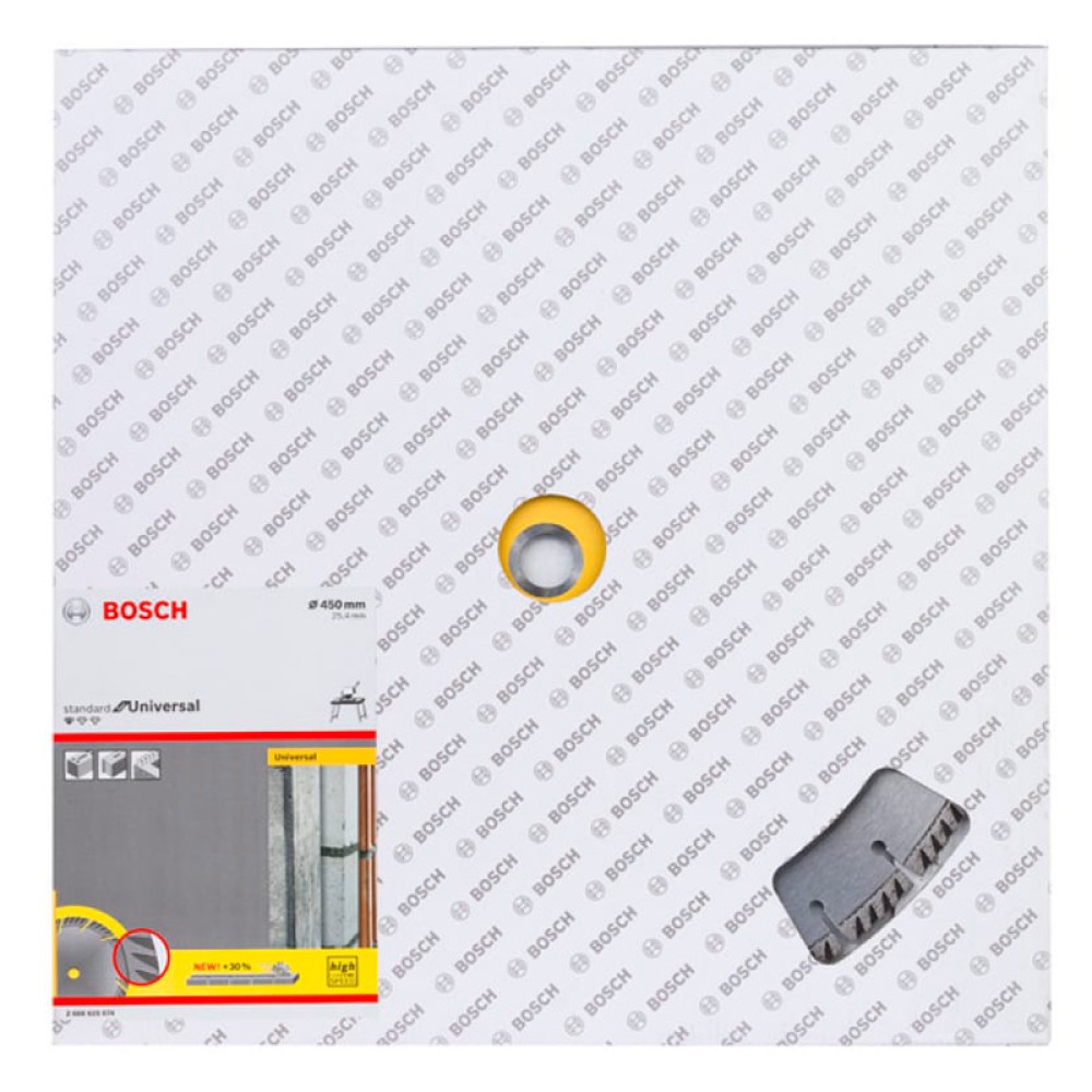 Диск алмазный по бетону и кирпичу Bosch Stf Universal 450x25.4мм (074)
