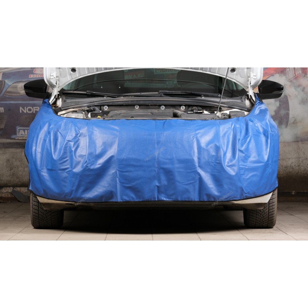 Накидка защитная Крыло-Бампер-Крыло (легковая) (синяя) NORDBERG NN2