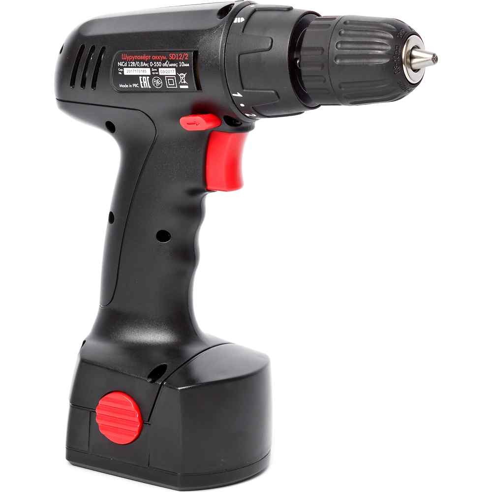 Аккумуляторная дрель-шуруповерт REDVERG BASIC SD12/2