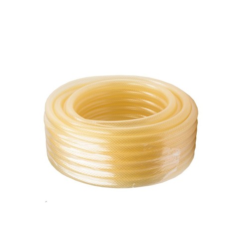 Шланг поливочный "Силикон" трёхслойный армированный 3/4", 25м (прозрачный) Вихрь