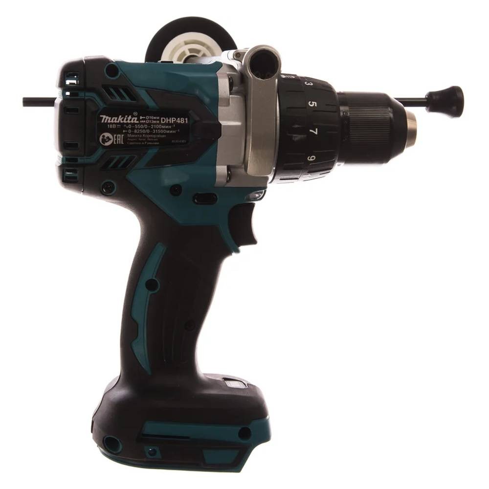 Аккумуляторная дрель-шуруповерт Makita DHP481Z ударная (без акк, без з/у)