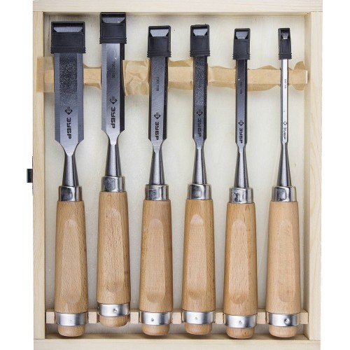 ЗУБР Классик, СТ-500, 6 предм, набор стамесок - долот (18096-H6)
