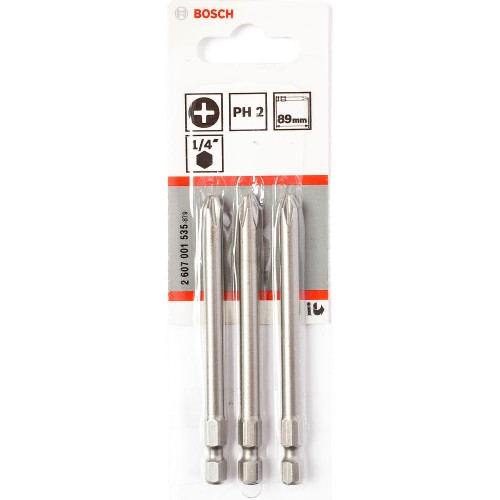 Набор бит Bosch PH2х89мм 3шт (535)