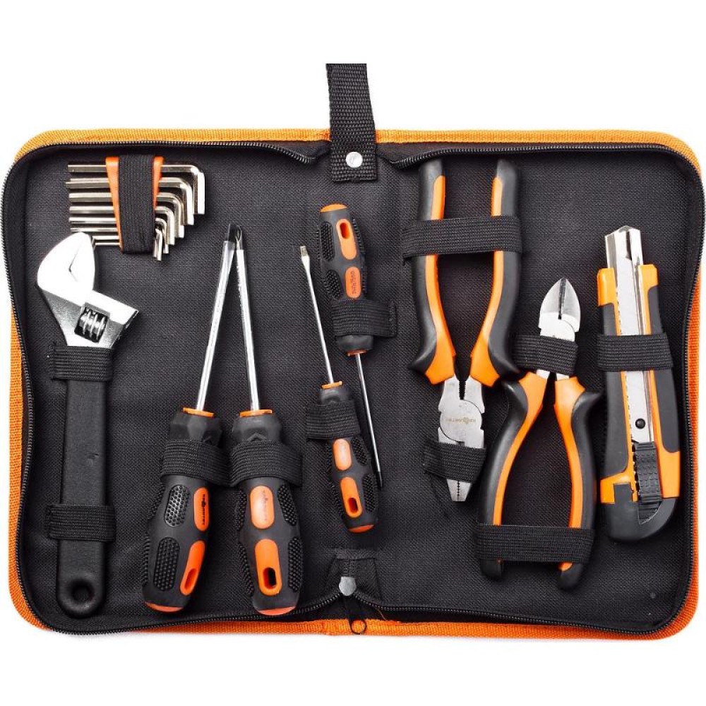 Набор домашнего мастера "Сделай сам" Квалитет 16 предметов (пенал)