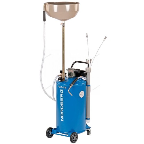 Установка для сбора масла пневматическая 65л NORDBERG 2379-CB