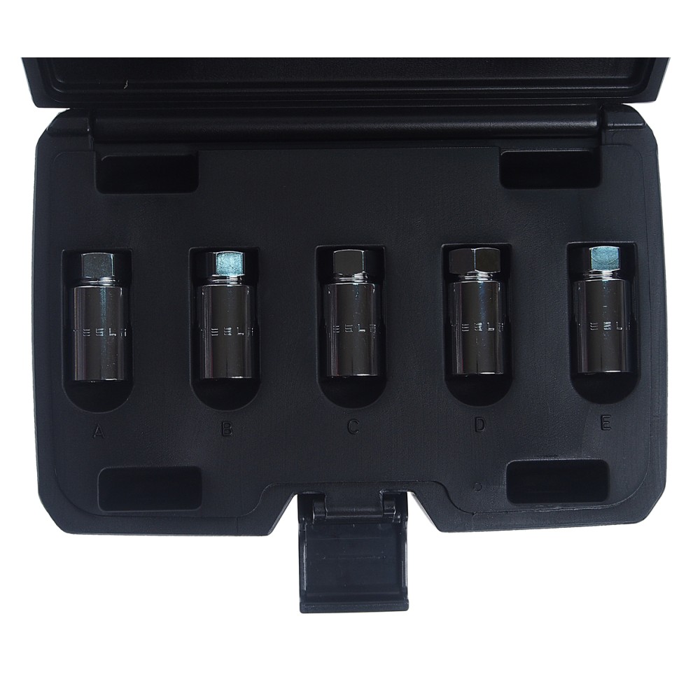 Набор головок для секретных болтов и гаек (TESLA model 3, S, X) JTC