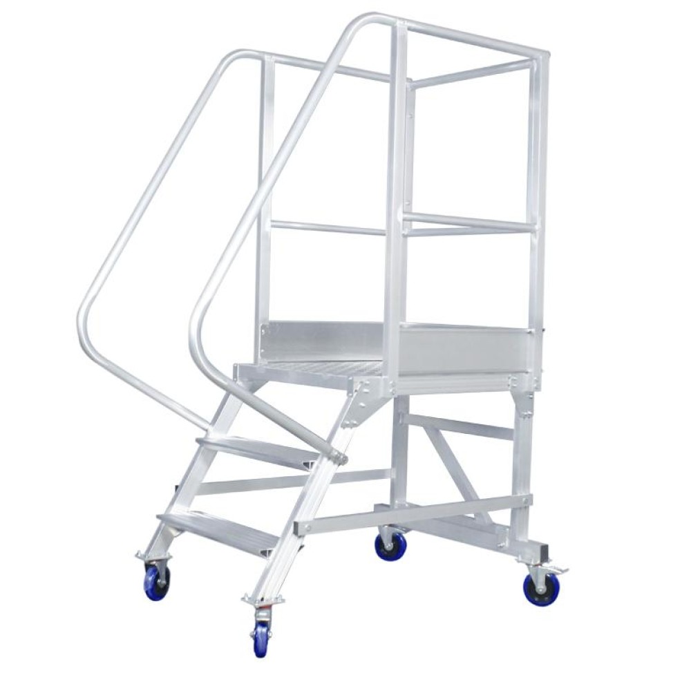 Вышка - стремянка разборная на колесах (150 кг) MEGAL ВС-0.8