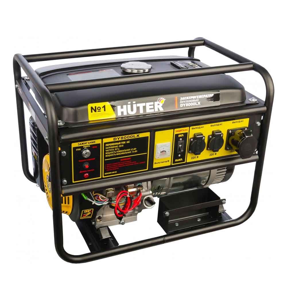 Бензиновый генератор Huter DY8000LX