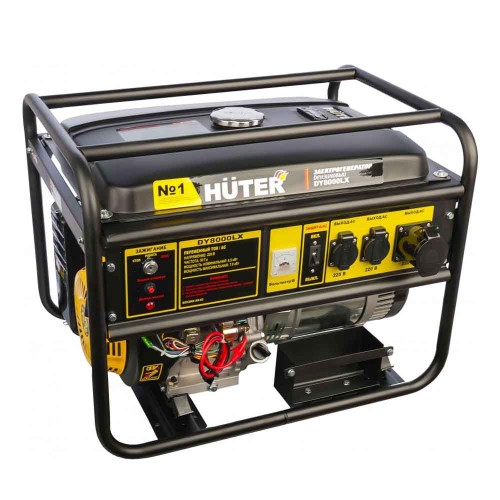 Бензиновый генератор Huter DY8000LX