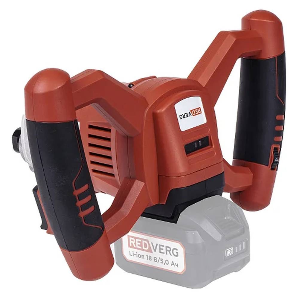 Аккумуляторная дрель-миксер REDVERG RD-Mix18/U (без акк, без з/у)