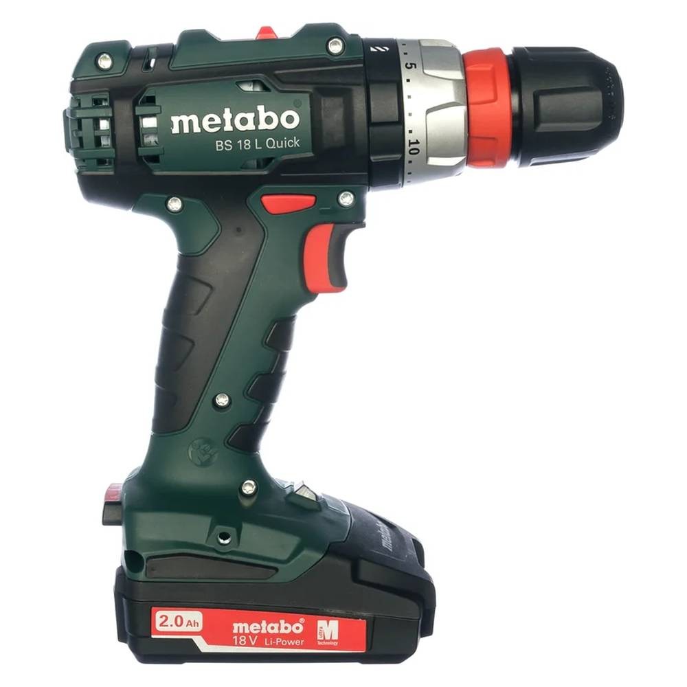 Аккумуляторная дрель-шуруповерт Metabo BS 18 L Quick