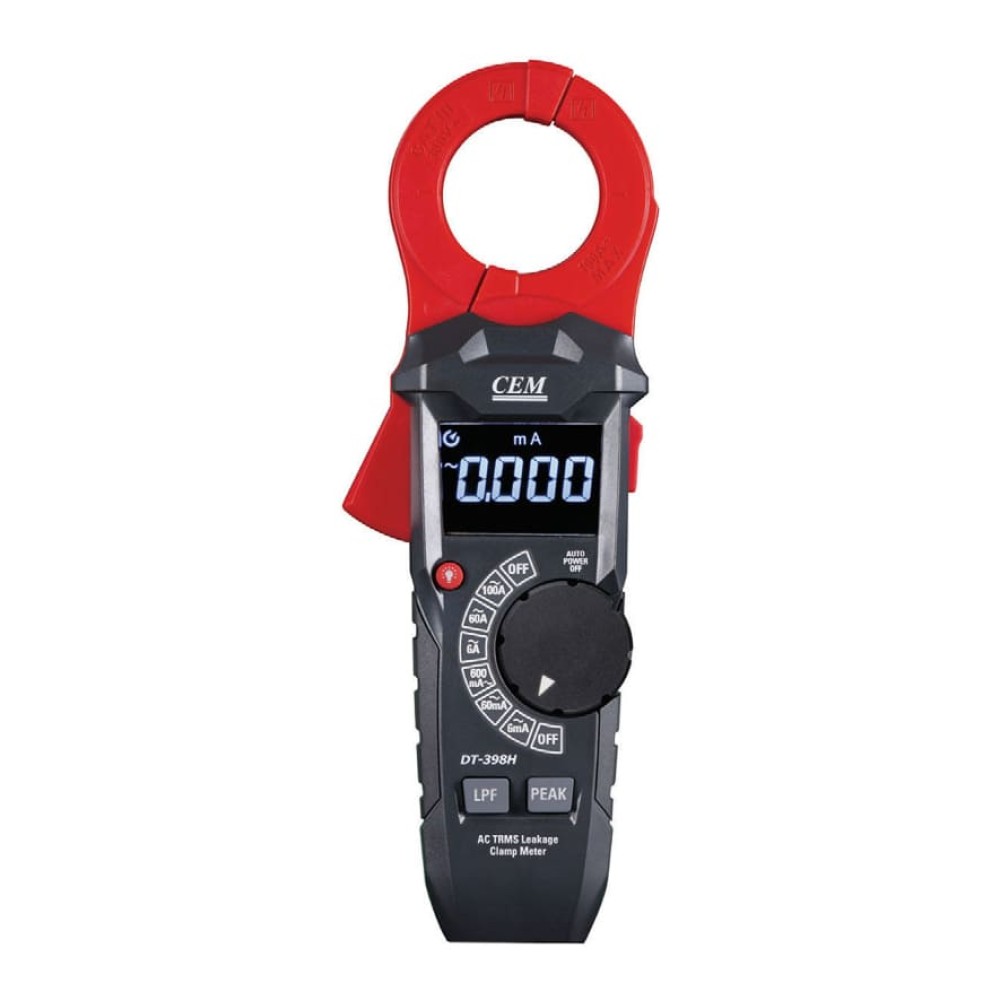 Токовые клещи для измерения тока утечки СЕМ DT-398H