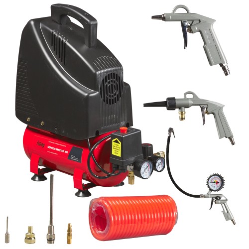 FUBAG Компрессорный набор Service Master Kit безмасляный компрессор + 6 предметов