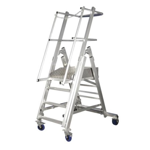 Лестница - платформа телескопическая MEGAL ТЛП (0,8 - 1,3)