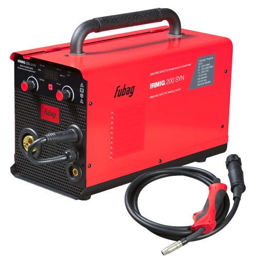 FUBAG Сварочный полуавтомат инвертор IRMIG 200 SYN с горелкой 250 А в комплекте