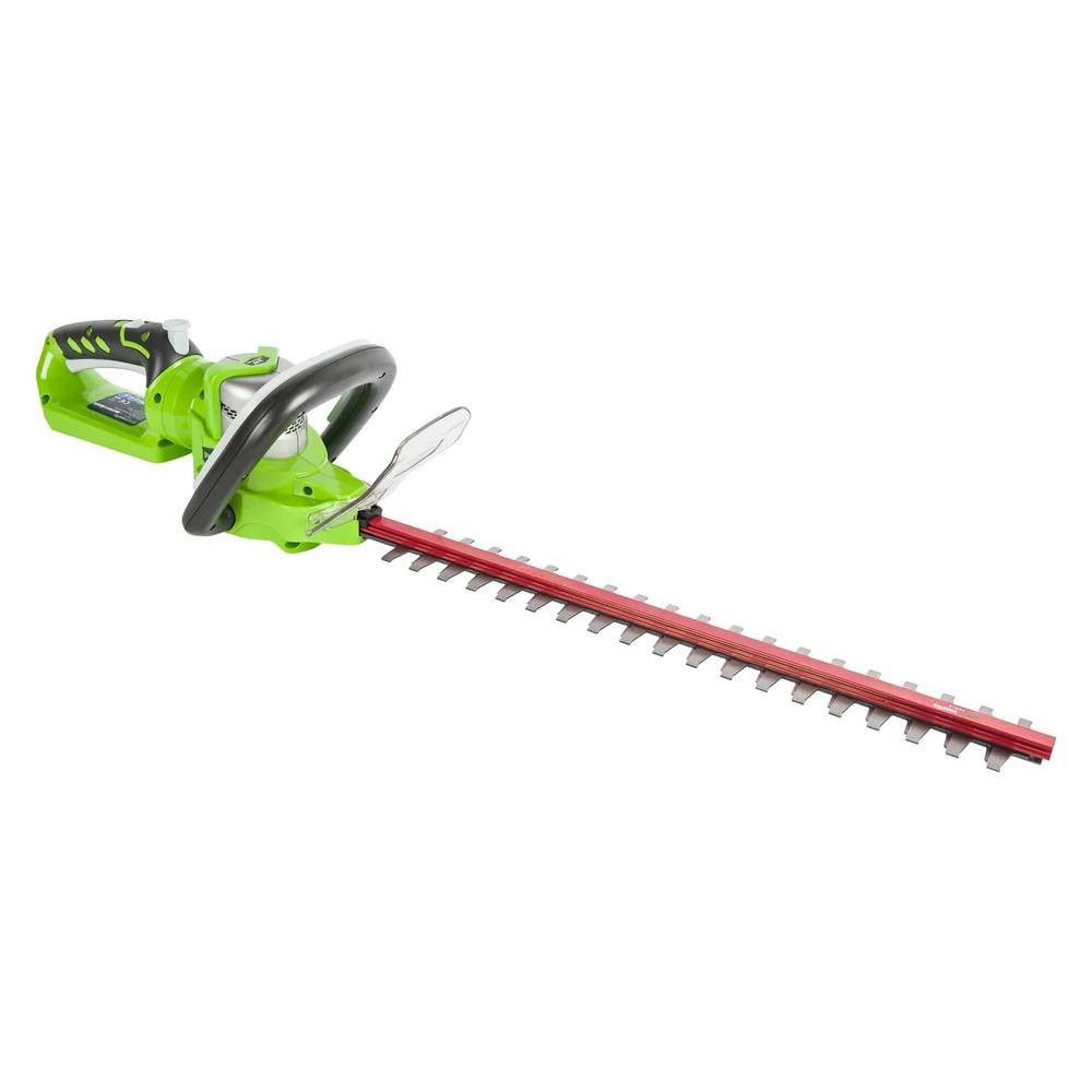 Аккумуляторный кусторез Greenworks Deluxe G24HT57 24В (без акк, без з/у)