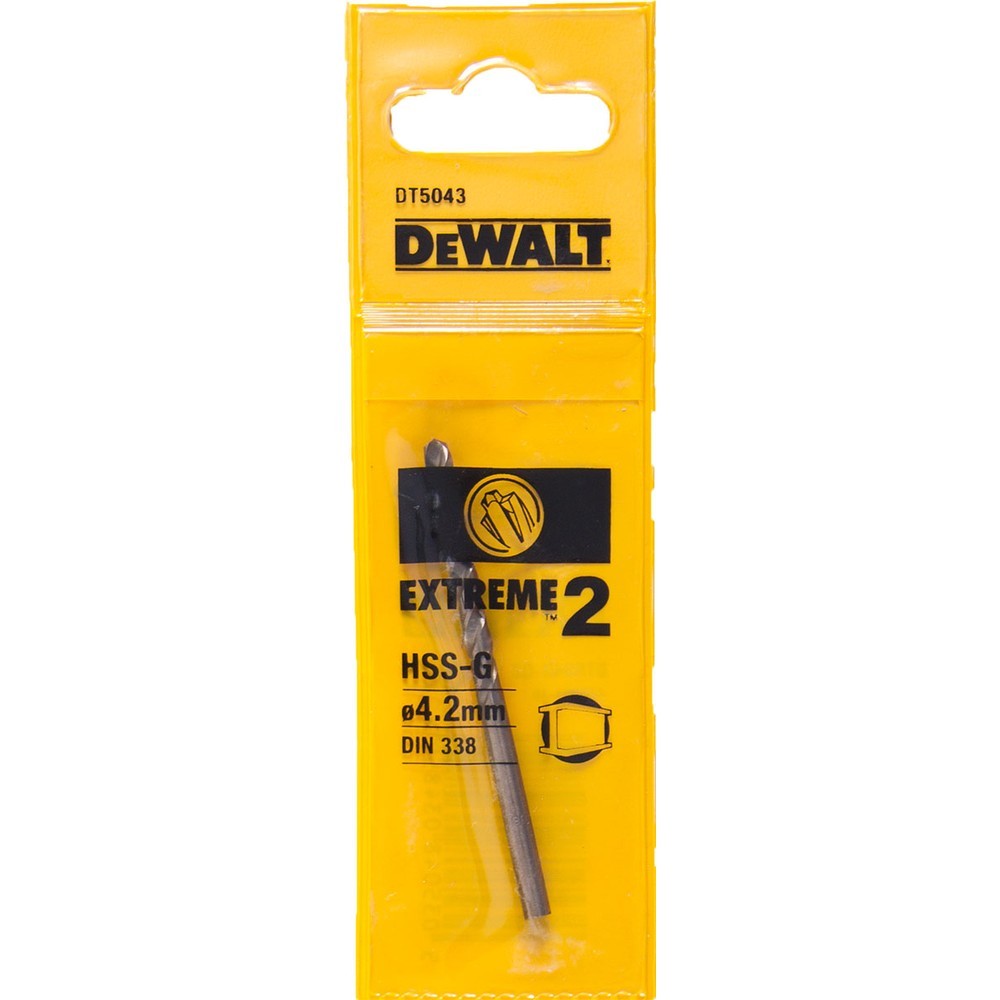Сверло по металлу DeWalt DT5043 4.2х75мм