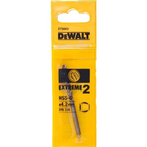 Сверло по металлу DeWalt DT5043 4.2х75мм
