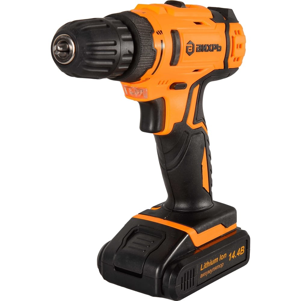 Дрель-шуруповерт ВИХРЬ ДА-14,4Л-2