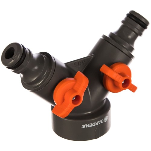 Распределитель для шлангов Gardena 2-х канальный(00940-20.000.00)