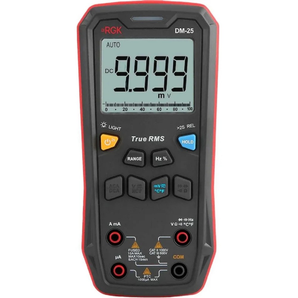 Мультиметр цифровой RGK DM-25 с поверкой