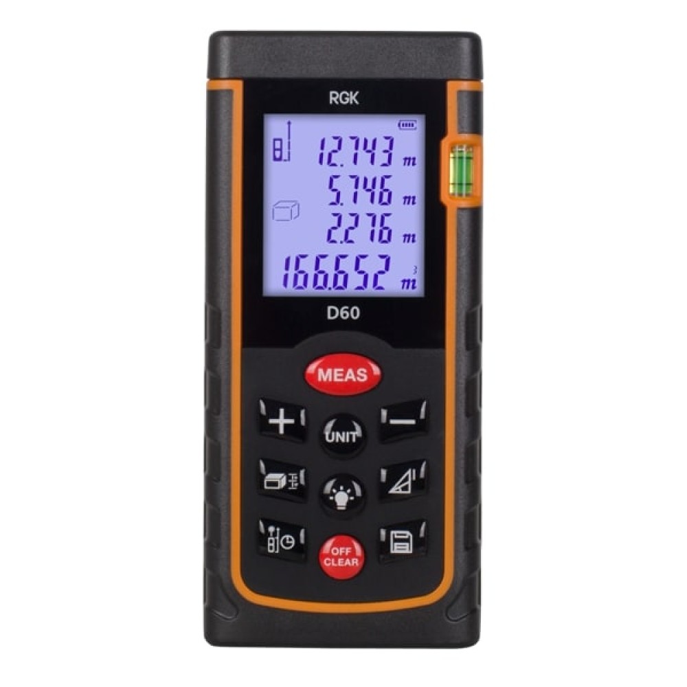 Дальномер-рулетка лазерный RGK D60