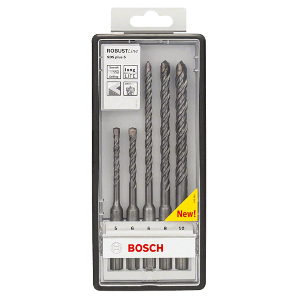 Набор буров SDS-plus Bosch 5-10мм 5шт (927)