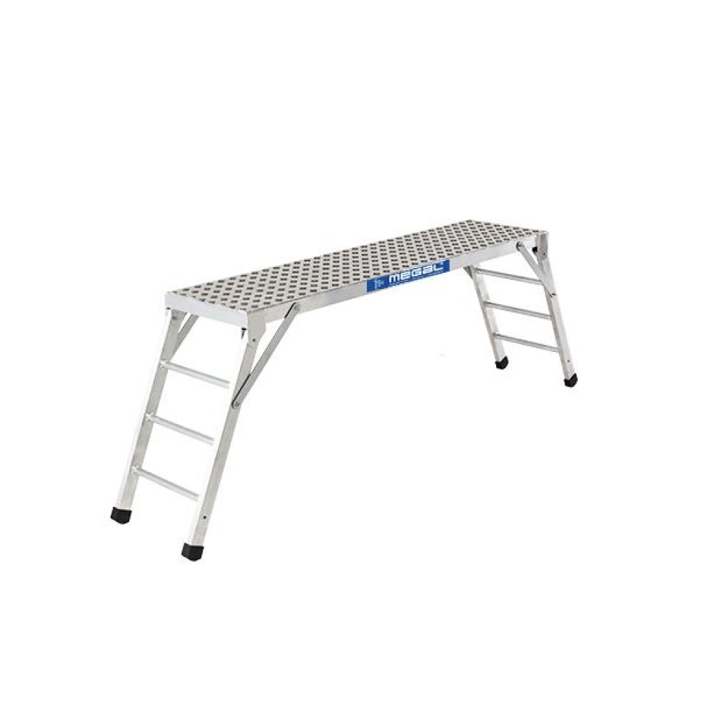 Подмости раскладные алюминиевые MEGAL ПРА - 0,9 (2,0 х 0,5)