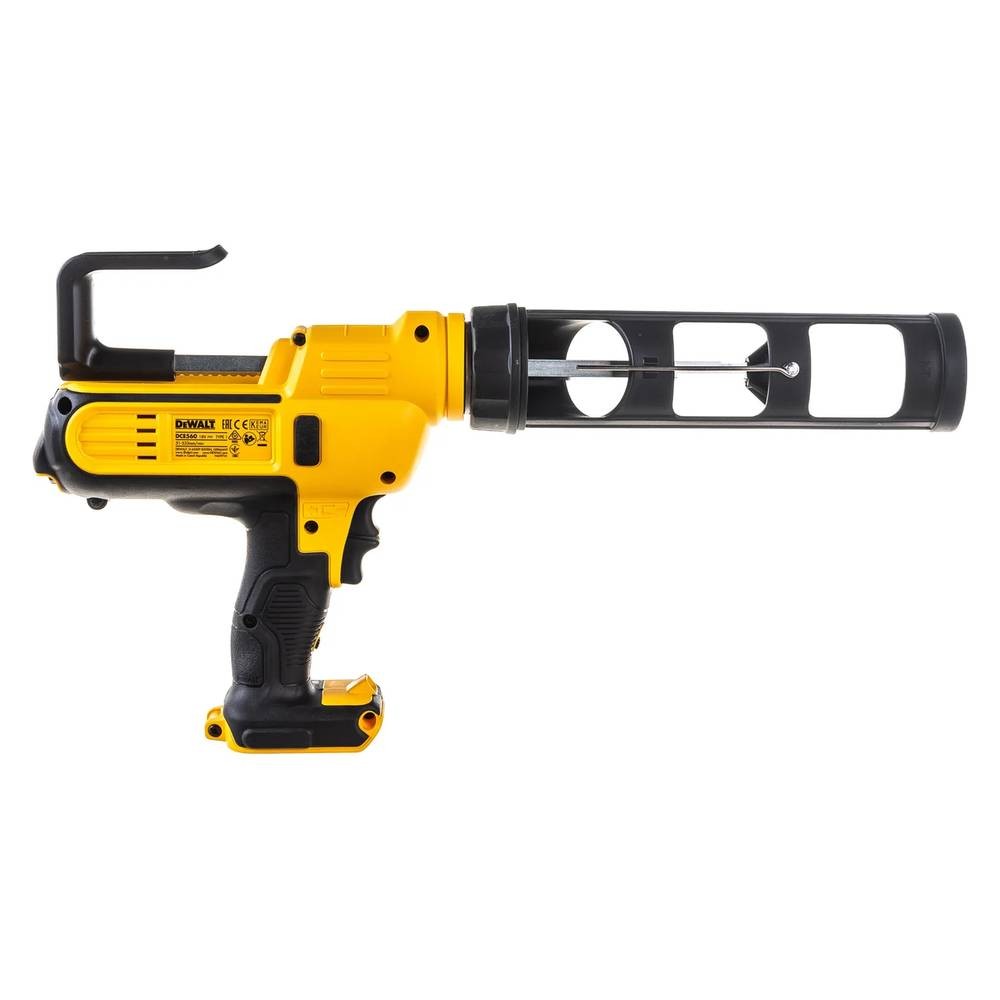 Аккумуляторный пистолет для герметика DeWalt DCE560N (без акк, без з/у)