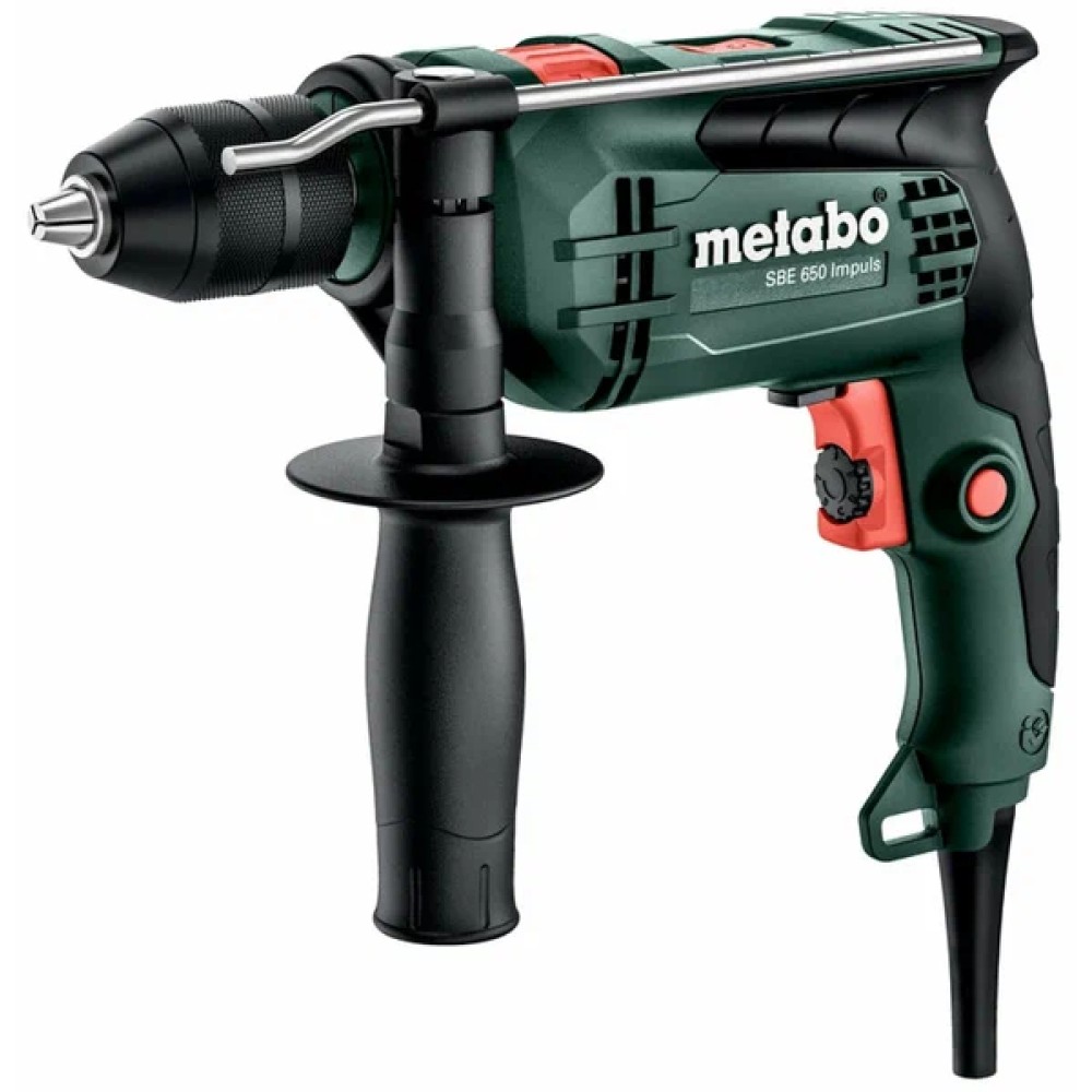 Сетевая дрель Metabo SBE 650 Impuls ударная (БЗП) 600672500
