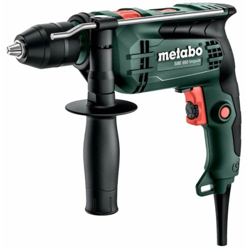 Сетевая дрель Metabo SBE 650 Impuls ударная (БЗП) 600672500