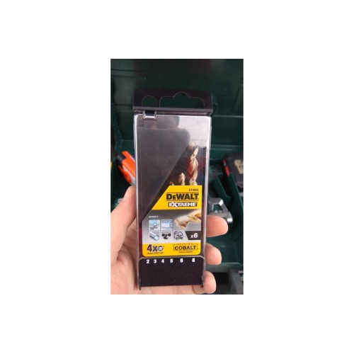Набор сверл по металлу DeWalt COBALT DT4956 2-8мм 6шт