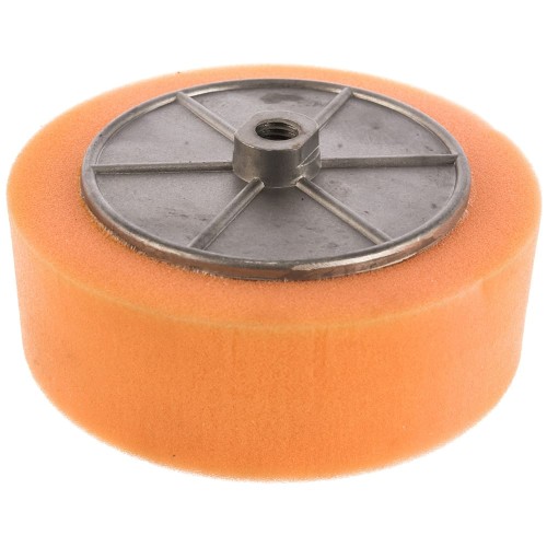 Губка полировальная Практика VELCRO поролоновая 150мм М14 (038-555)