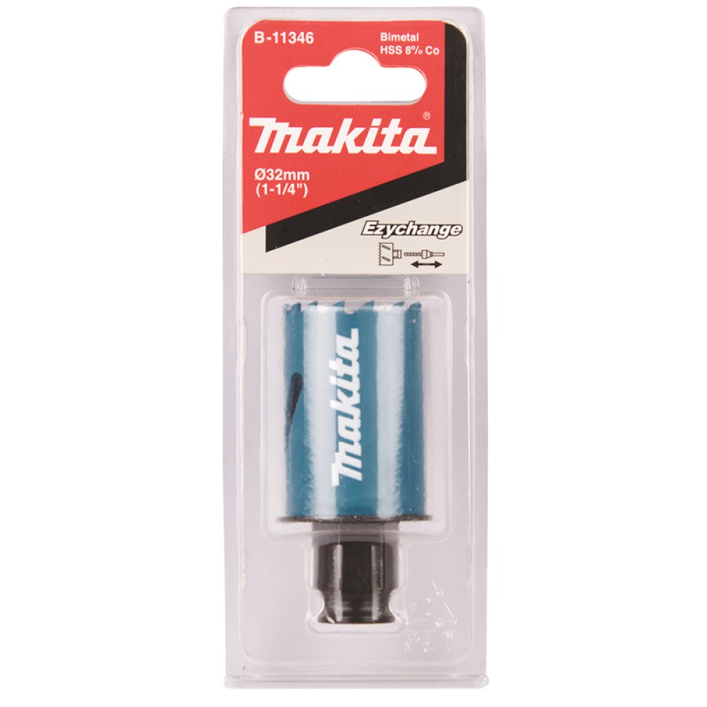 Коронка Makita Ezychange 32мм биметаллическая (B-11346)
