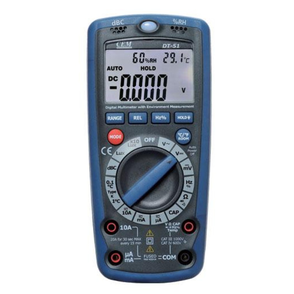 Мультиметр 6 в 1 СЕМ DT-61