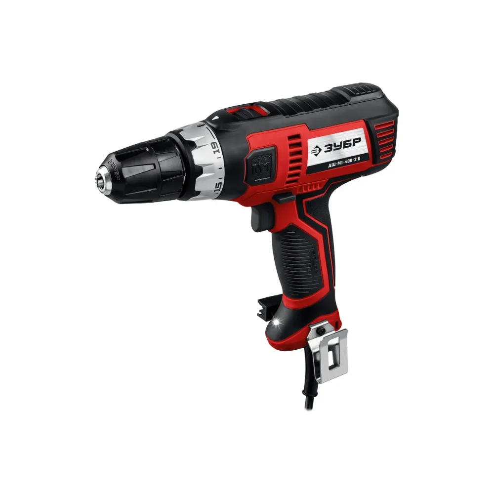 Сетевая дрель-шуруповерт ЗУБР ДШ-М1-400-2 К
