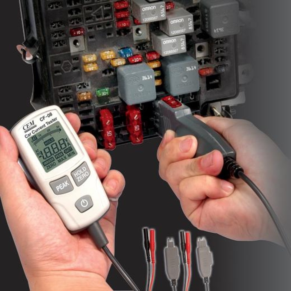Автомобильный токовый тестер СЕМ CF-08